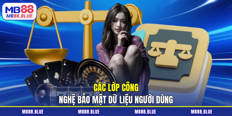 Các lớp công nghệ bảo mật dữ liệu người dùng